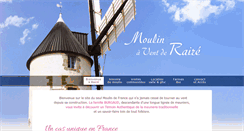 Desktop Screenshot of moulin-a-vent-de-raire.com